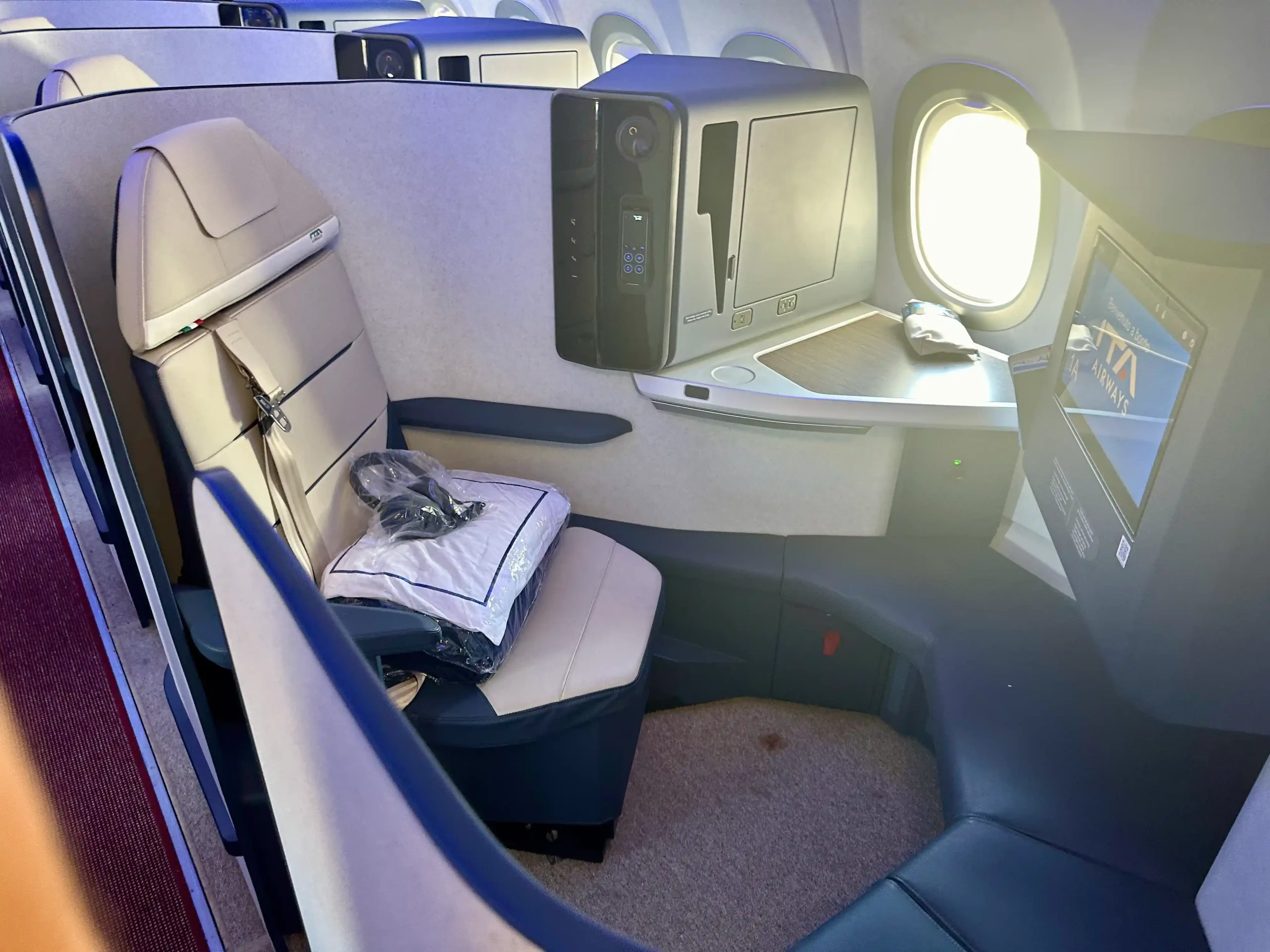 Review Ita Airlines Business Class A Neo Tlv Fco