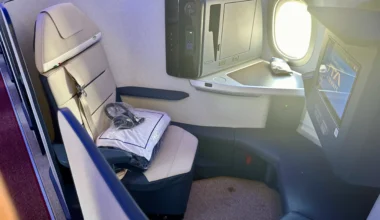 ITA Airlines A321neo Business Class Seat