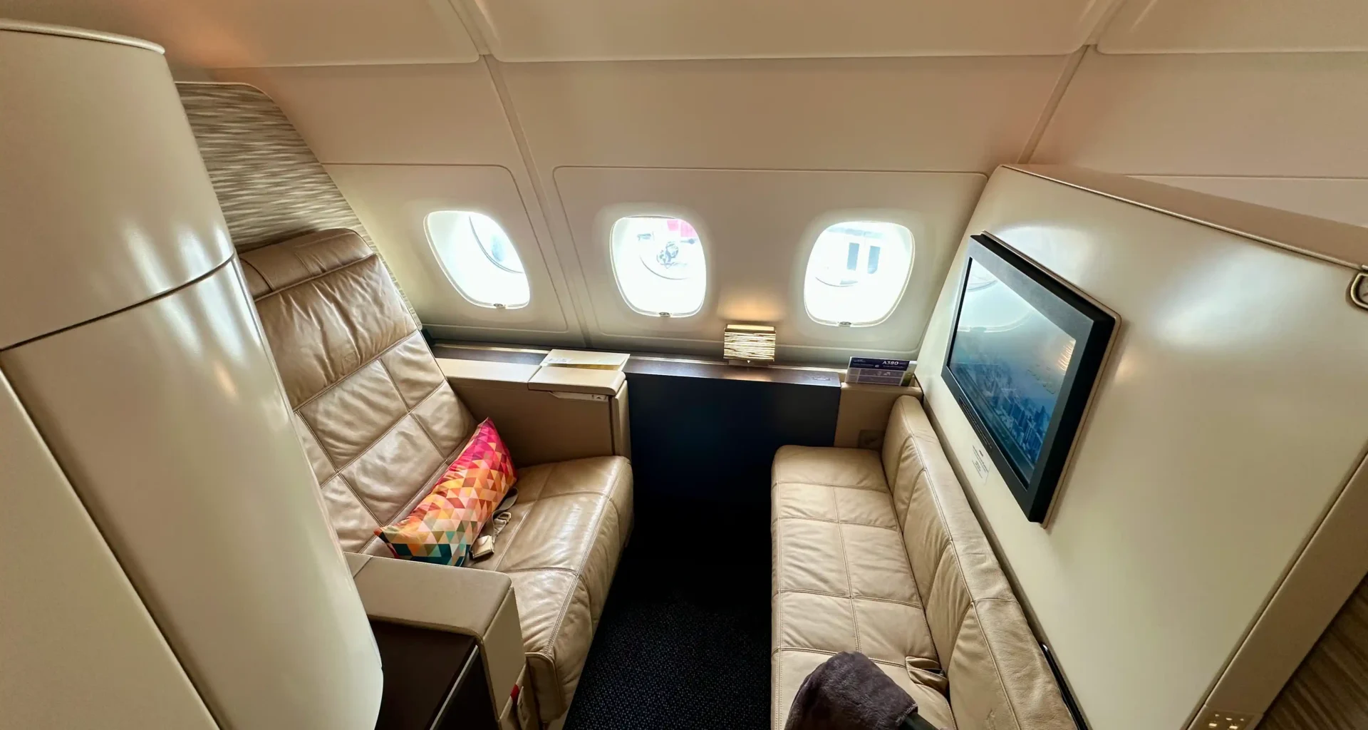 Etihad's First Class Apartment on the A380