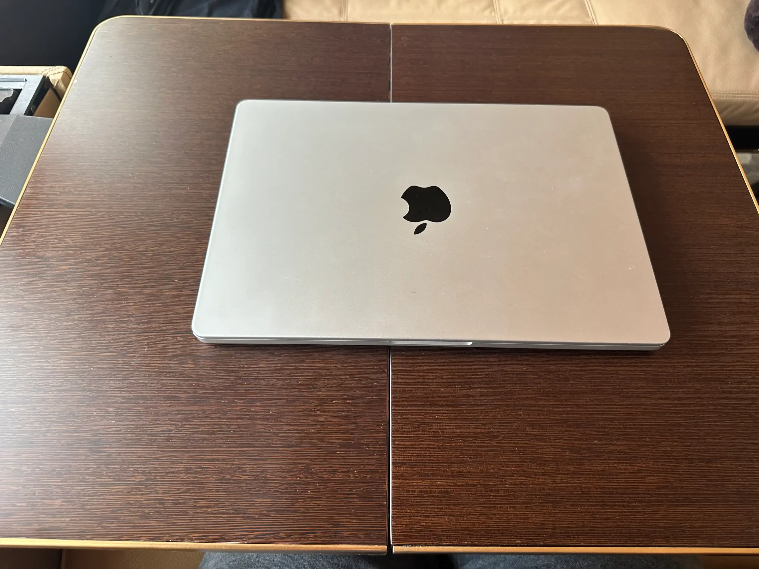 a laptop on a table